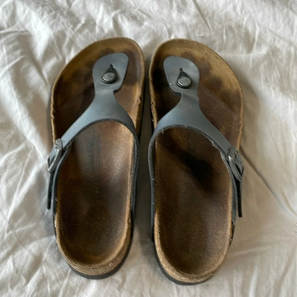 Birkenstock Shoes - Birkenstock Gray Sandals